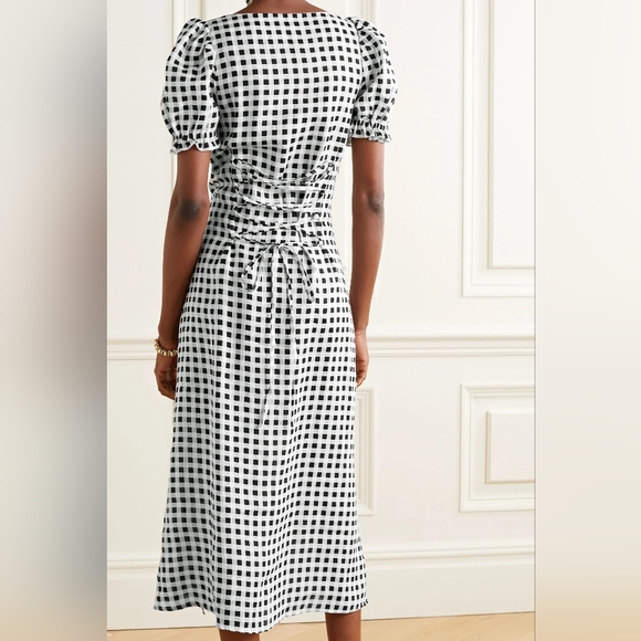 NWT Sleeper Marquise black and white gingham, sz xs - Picture 3 of 16